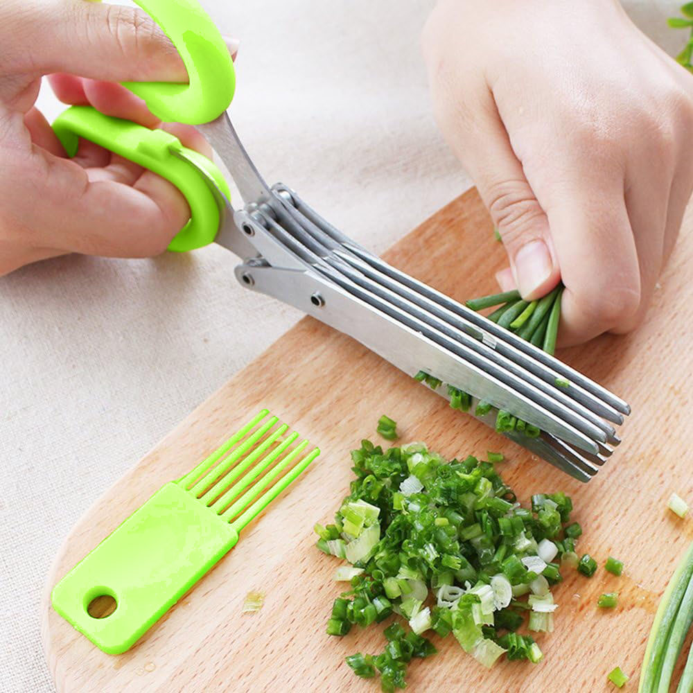 Kitchen Jobs - Forbici da Cucina Multifunzione in Acciaio
