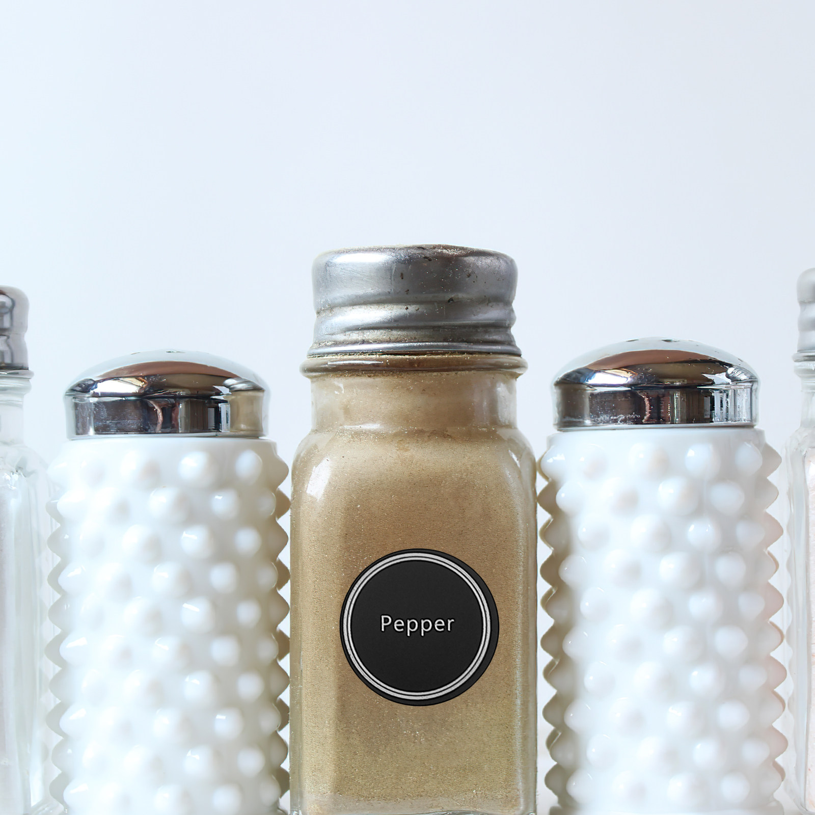 Kitchen Baking Pantry - 13 Etichette Adesive Effetto Lavagna per