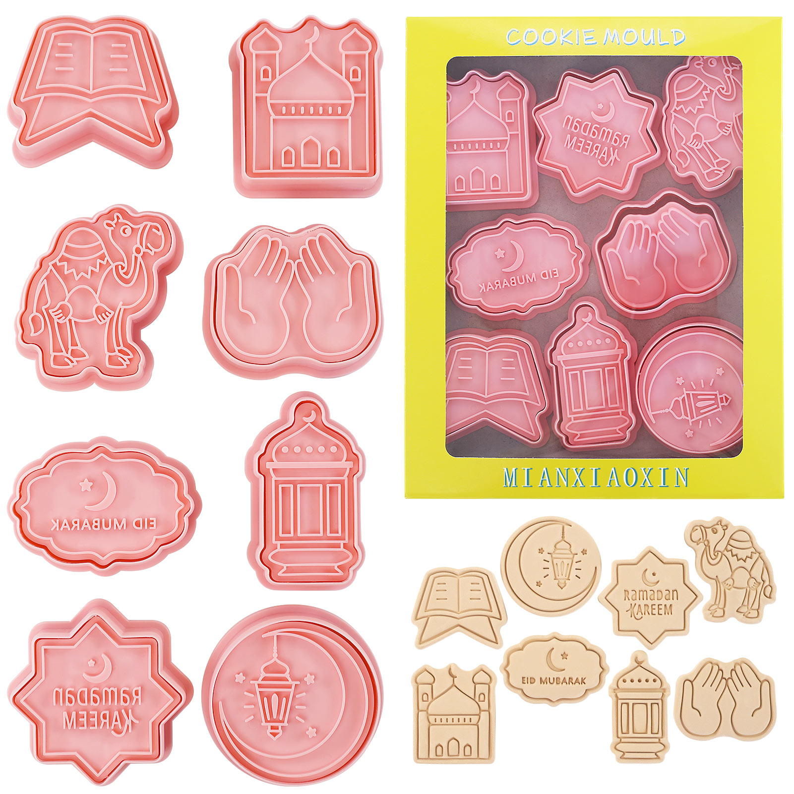 Cookie Cutter Set - Set di formine per biscotti Eid