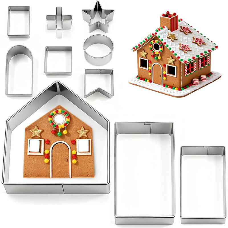 Cookie Cutter Set - Set di 10 Tagliabiscotti per Casa