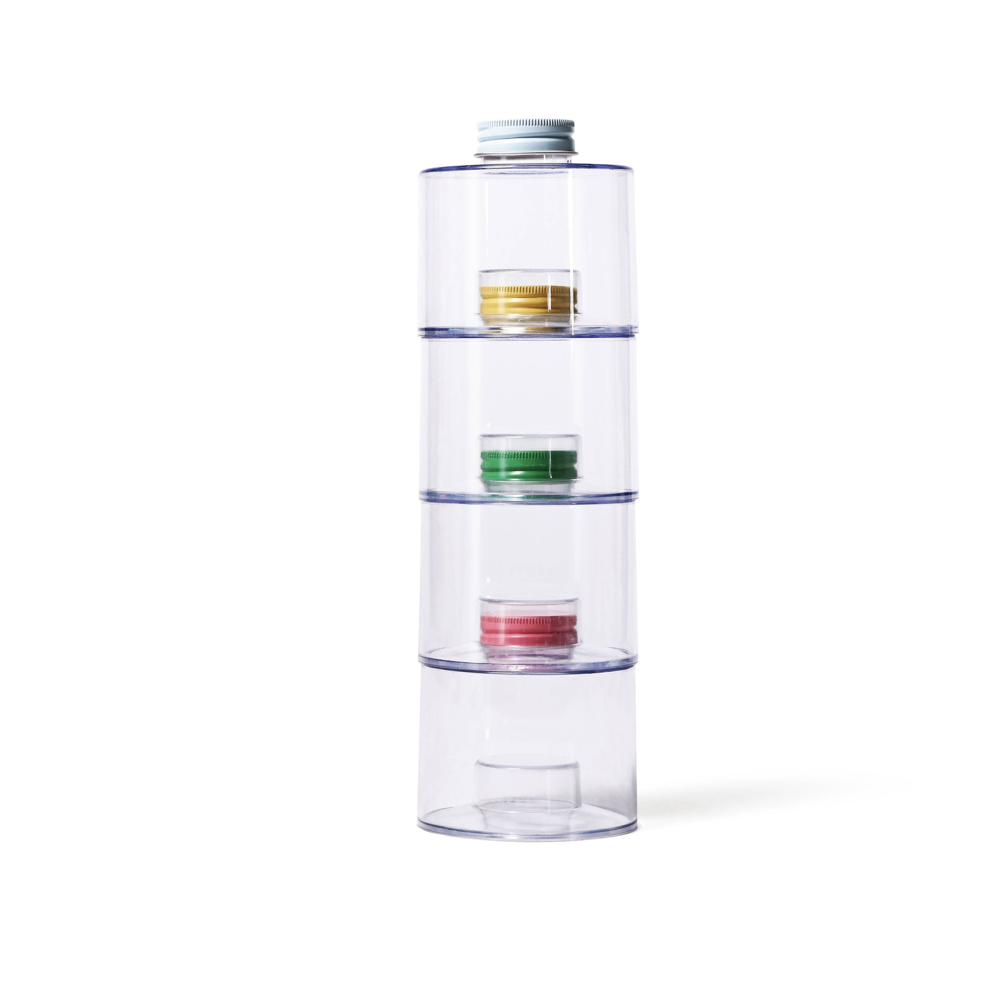 Kitchen Baking Pantry - Set di 4 shaker impilabili da