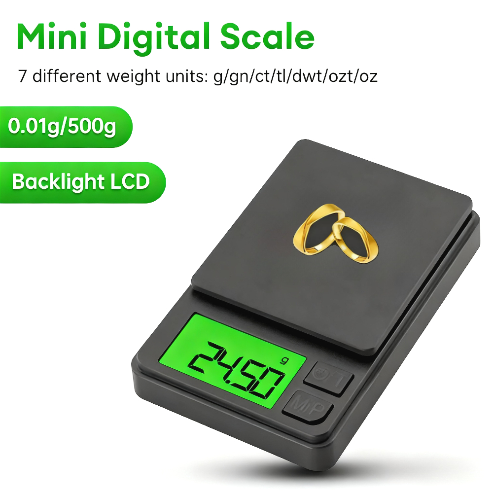 Kitchen Scale Precise - 200/500/1000g 0.01g mini bilancia digitale bilancia