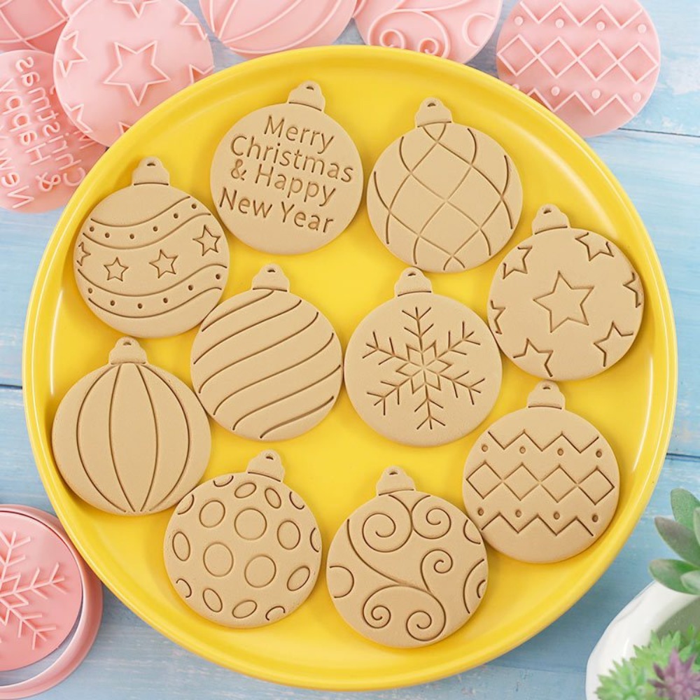 Cookie Cutter Set - Set di 11 Tagliabiscotti Natalizi, Stampi