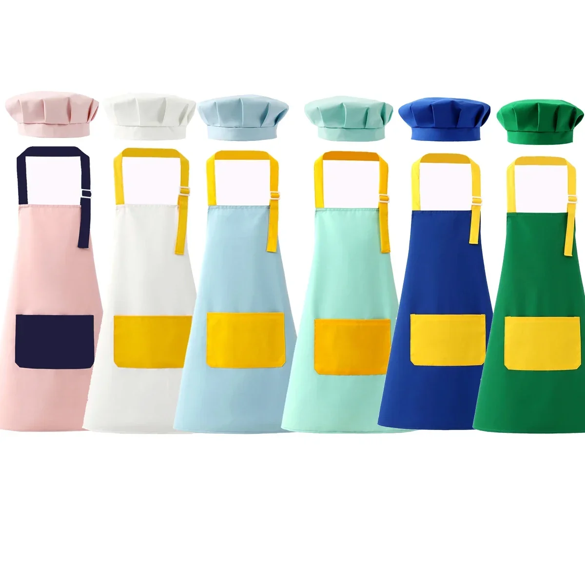 Baking Kitchen For Kids - Set grembiule per bambini e cappello