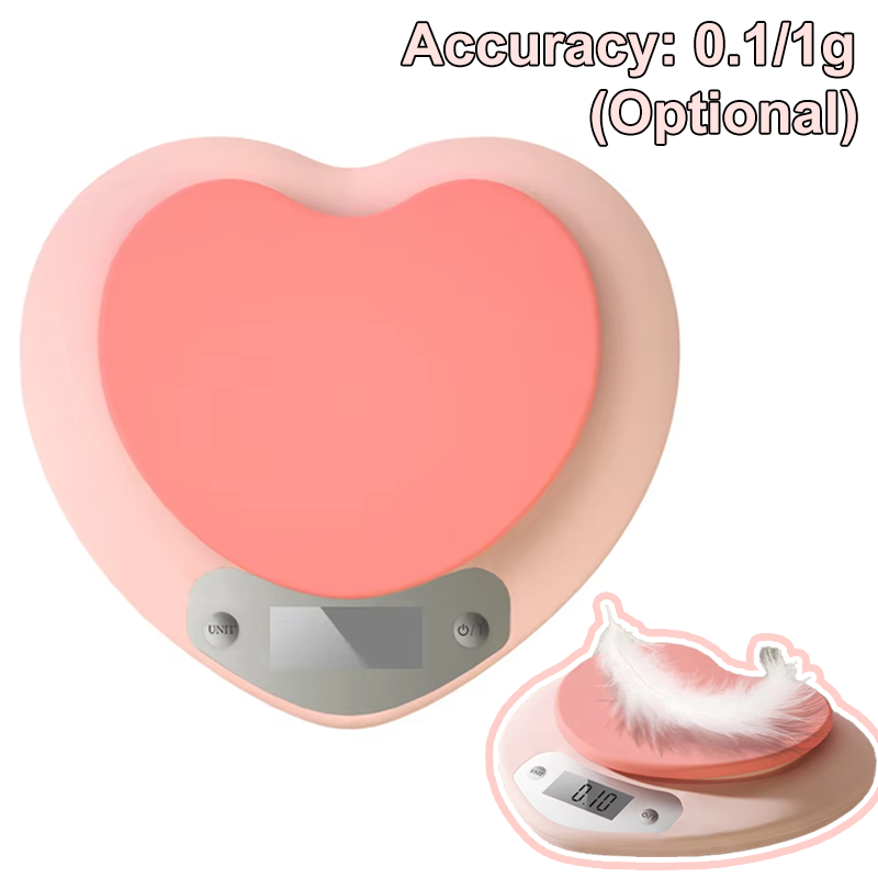 Kitchen Scale Precise - Bilancia Digitale da Cucina Rosa a