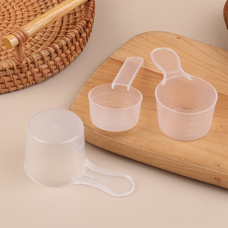 Baking Powder Kitchen - 10 Pezzi Cucchiai Dosatori in Plastica