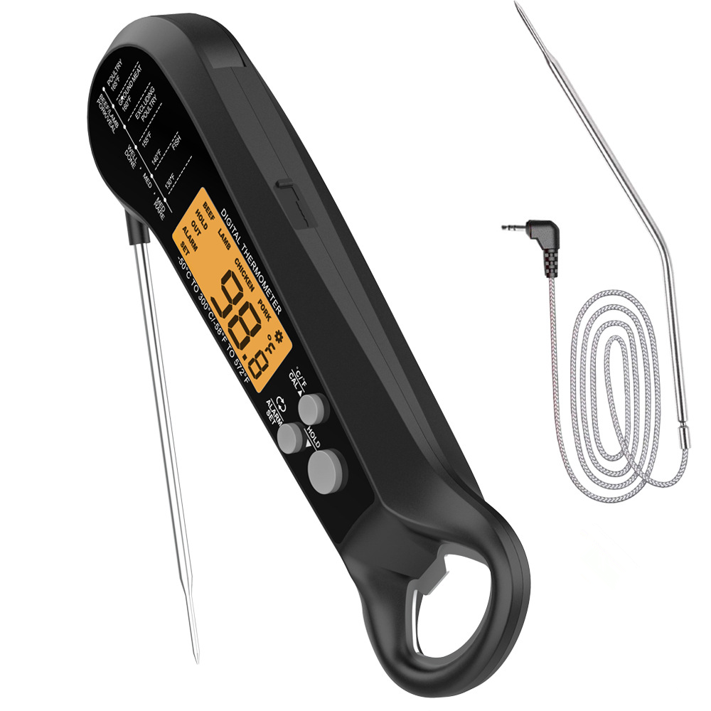 Kitchen Baking Utensil - Termometro Professionale per Carne con Cavo