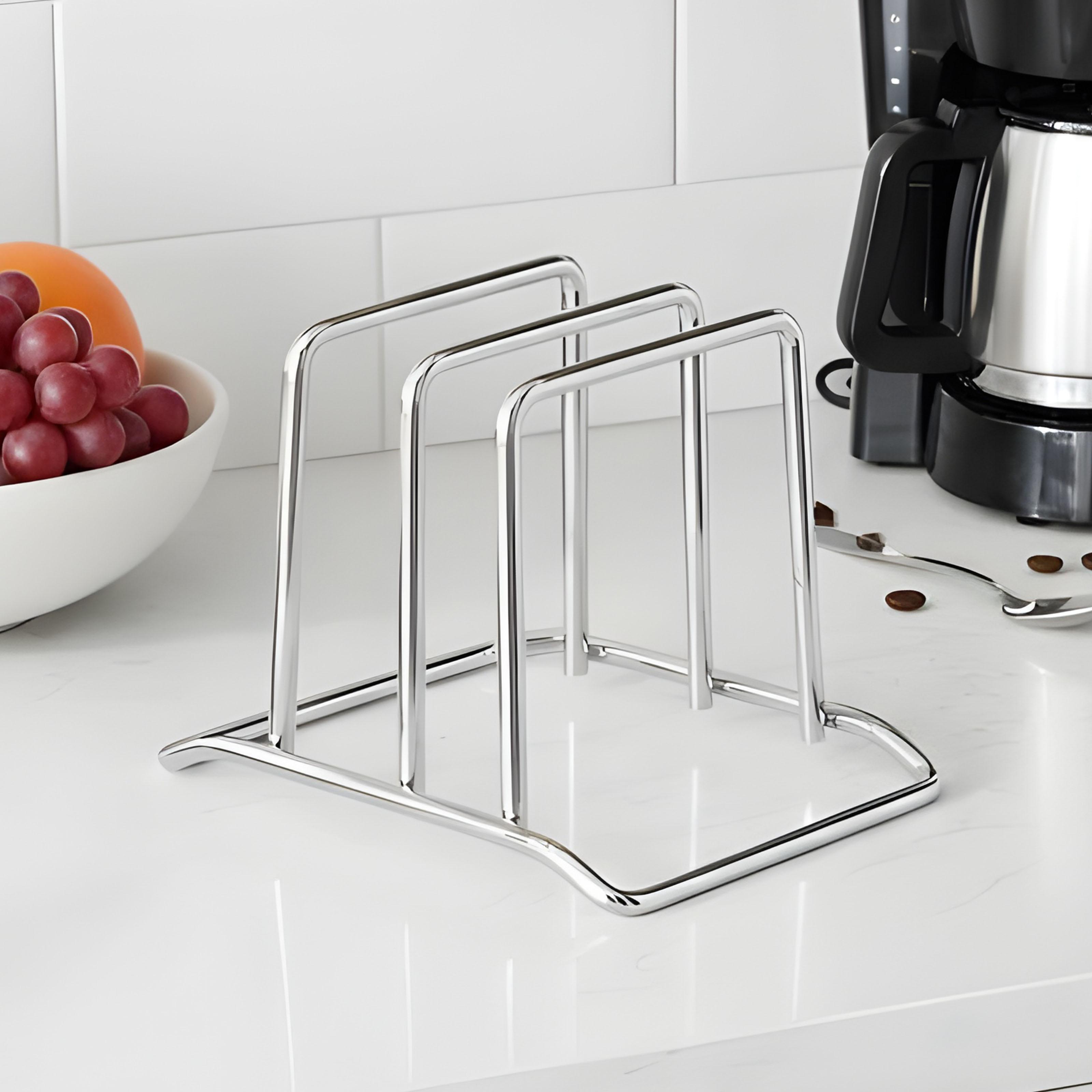 Supporto per tagliere in lamie - Kitchen Cabinet Baking Sheet Organizer recensione e prezzo