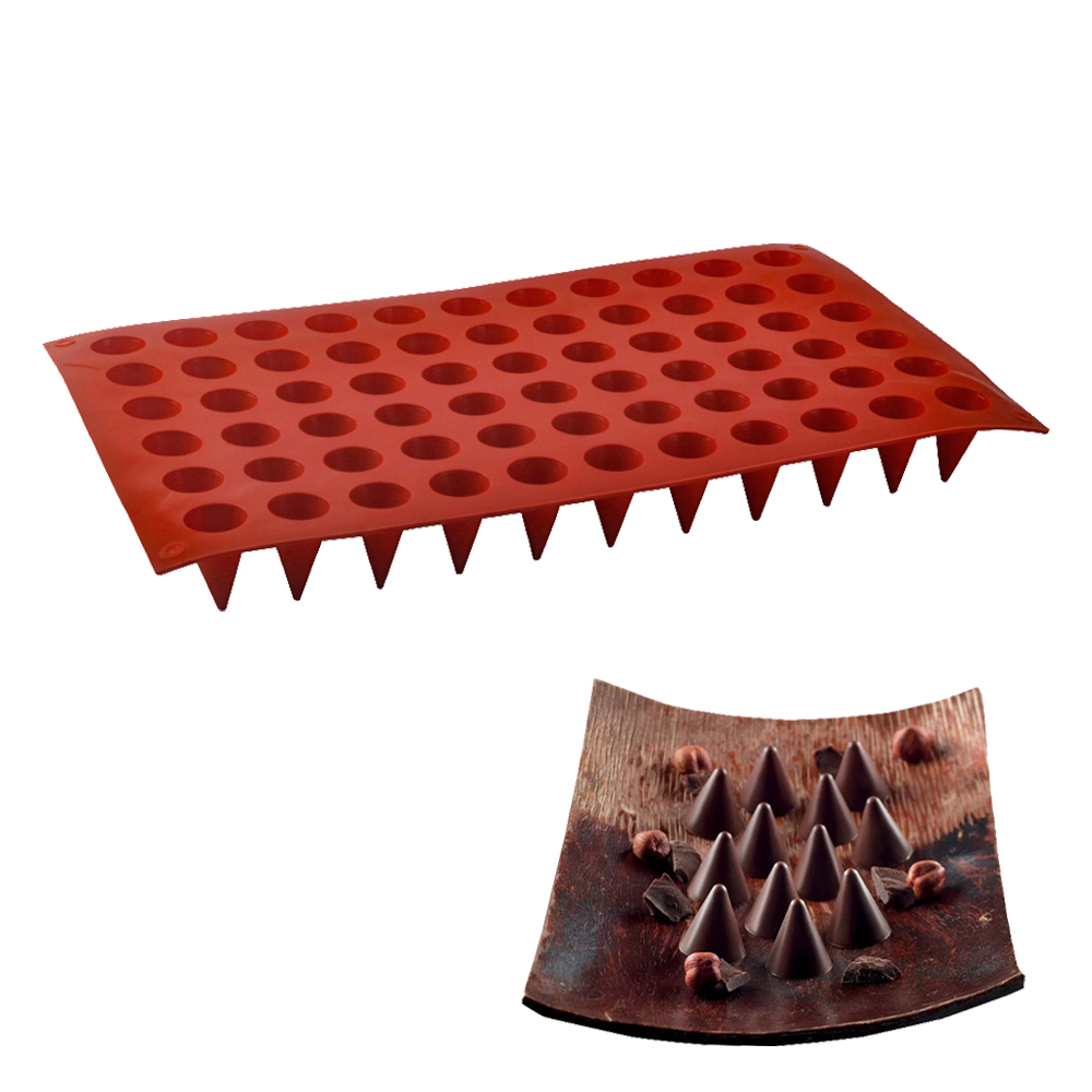 Stampo per cioccolato cono a 6 - Kitchen Baking Utensil recensione e prezzo