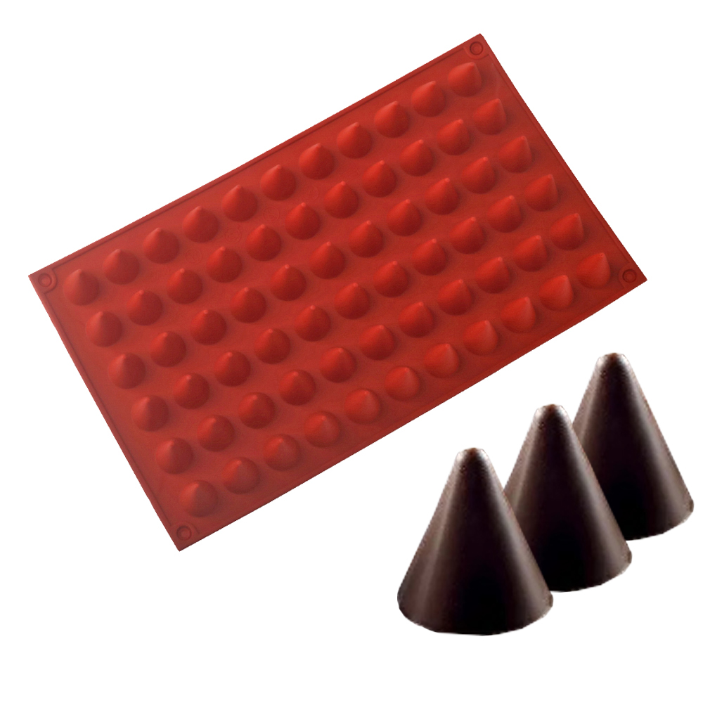 Stampo per cioccolato cono a 6 - Kitchen Baking Utensil recensione e prezzo