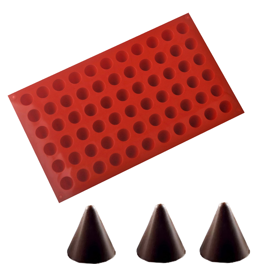 Stampo per cioccolato cono a 6 - Kitchen Baking Utensil recensione e prezzo