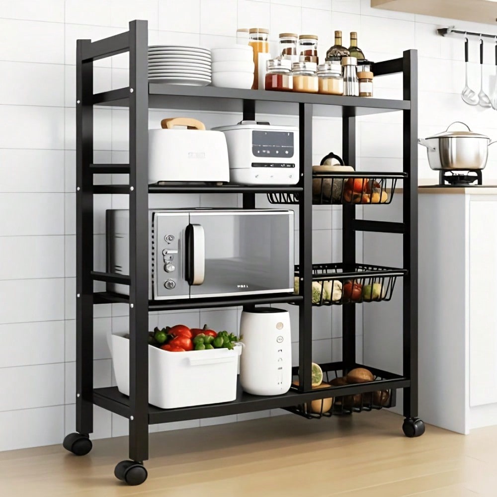 Scaffale da Cucina Mobile con  - Kitchen Baking Pantry recensione e prezzo