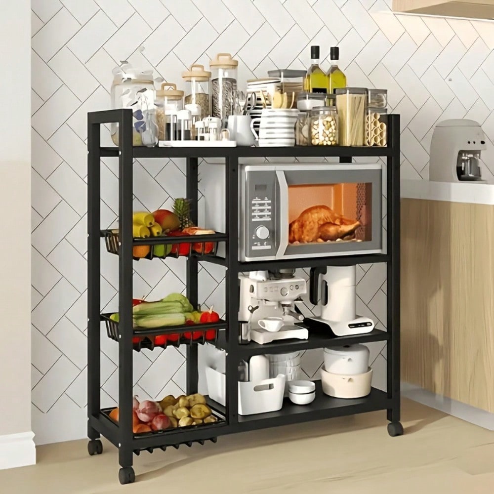Scaffale da Cucina Mobile con  - Kitchen Baking Pantry recensione e prezzo