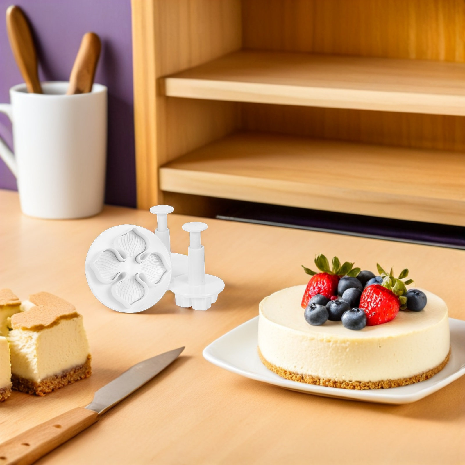 Set di 3 Tagliapasta a Pistone - Cookie Cutter Set recensione e prezzo