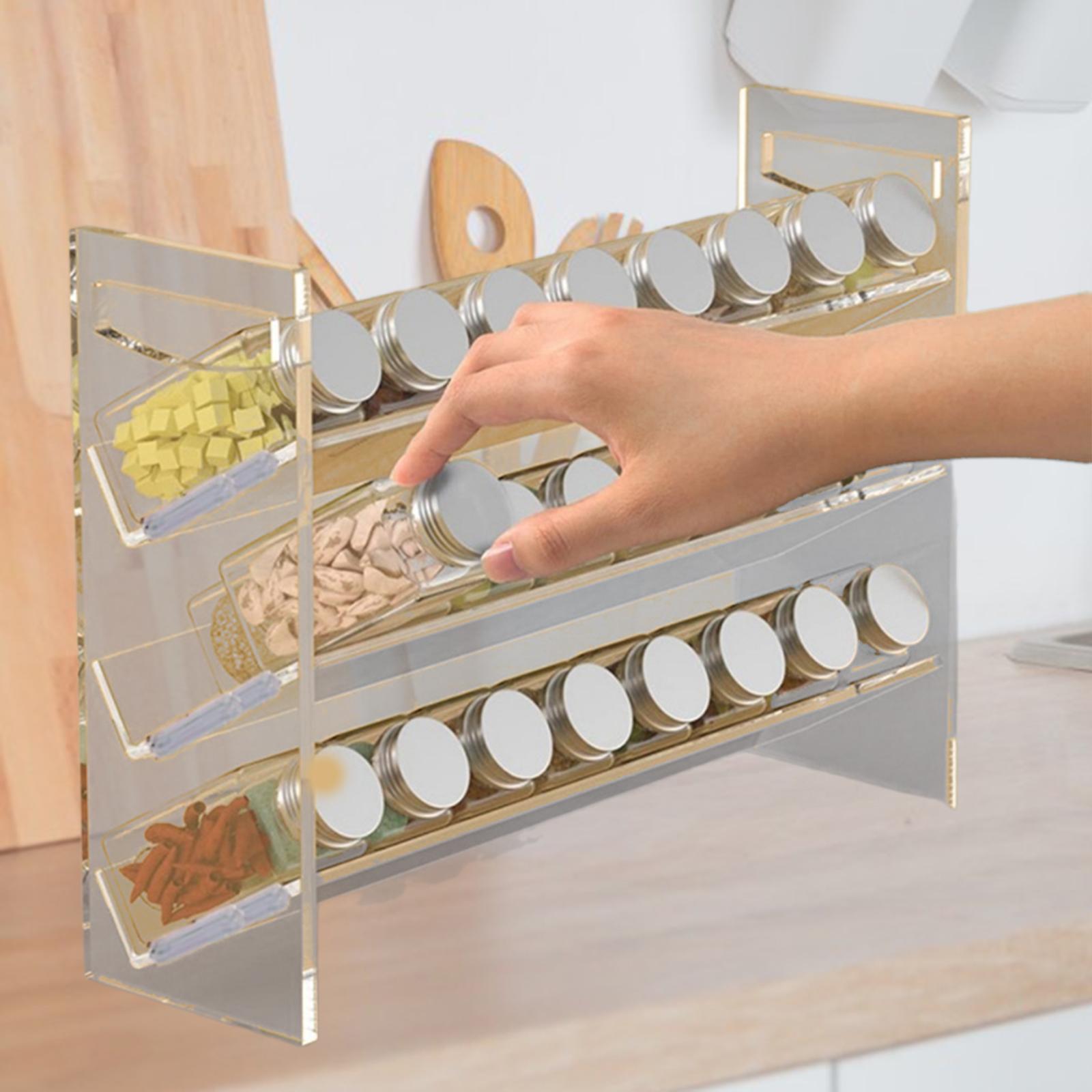 Scaffale per spezie in acrilic - Kitchen Baking Pantry recensione e prezzo