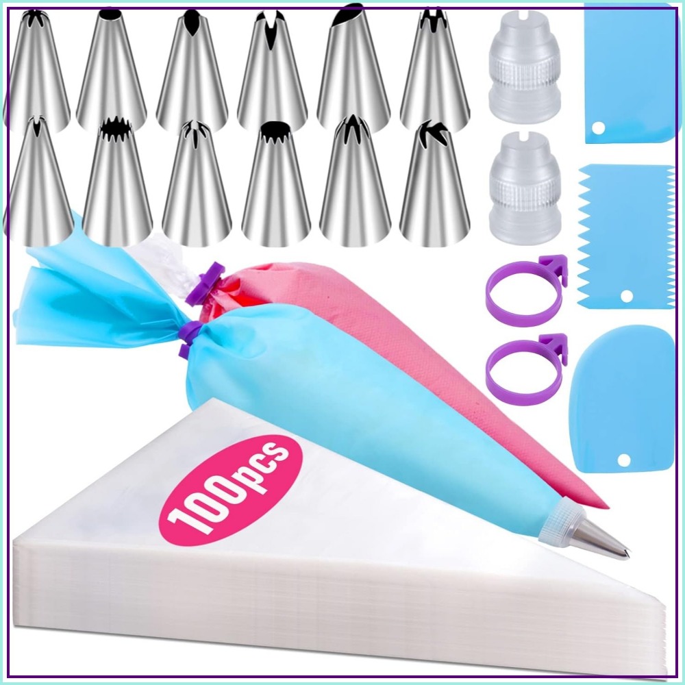 Set di 100 Sacchetti da Pastic - Decorating Tip Set recensione e prezzo