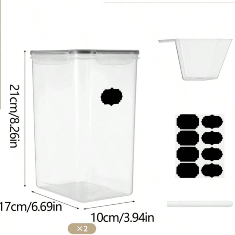 Contenitori ermetici extra gra - Kitchen Baking Pantry recensione e prezzo