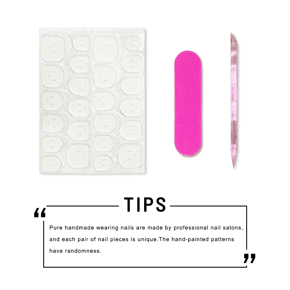 10 pezzi di unghie finte corte - Decorating Tip Set recensione e prezzo
