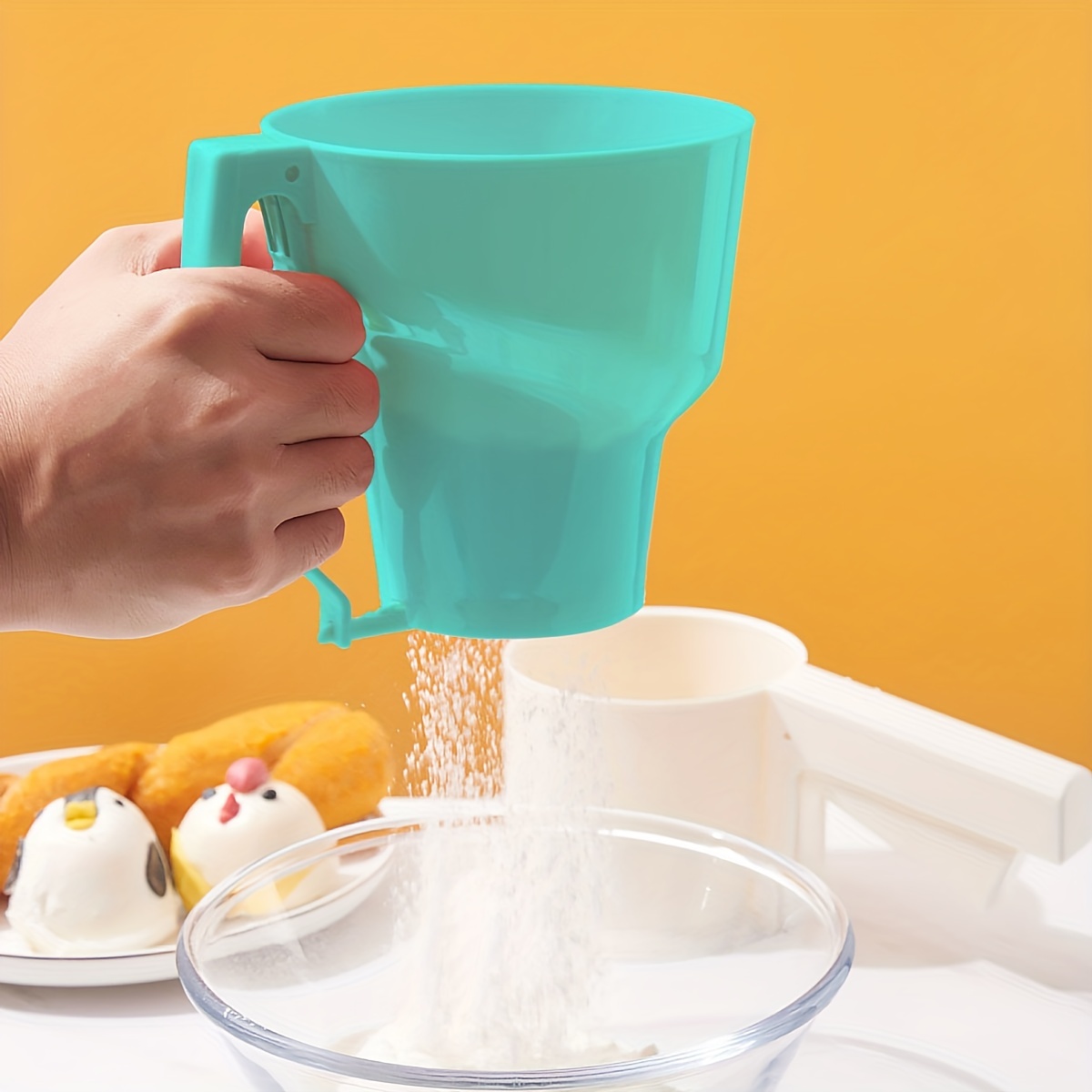 1pc-Plastica Tenuto In Mano Po - Baking Powder Kitchen recensione e prezzo