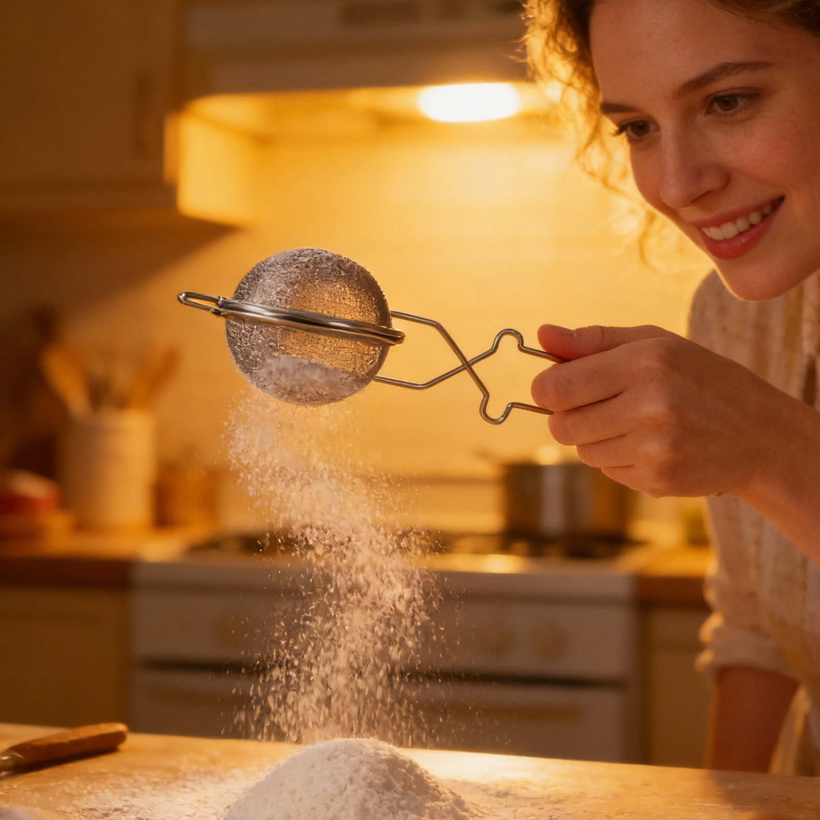 Setaccio per Farina in Acciaio - Baking Powder Kitchen recensione e prezzo