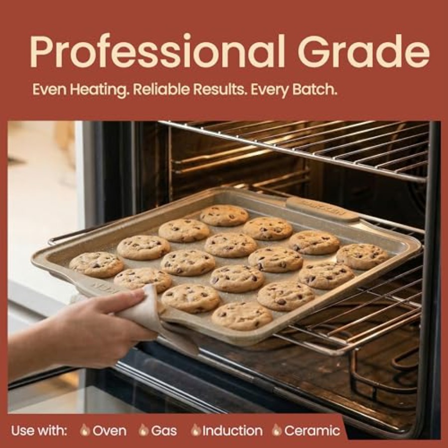 Set di 8 Pezzi per Cottura in  - Kitchen Oven Baking Pans recensione e prezzo