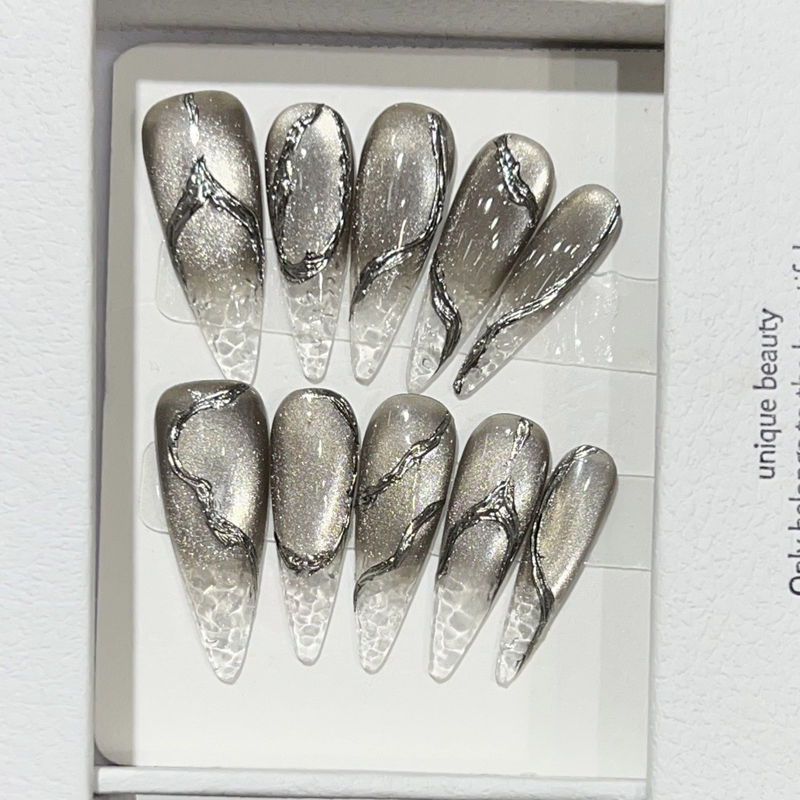 10 pezzi di unghie finte di Ha - Decorating Tip Set recensione e prezzo