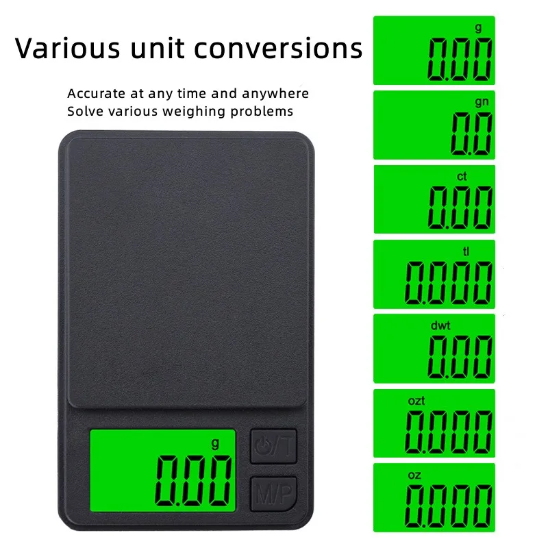 200/500/1000g 0.01g mini bilan - Kitchen Scale Precise recensione e prezzo