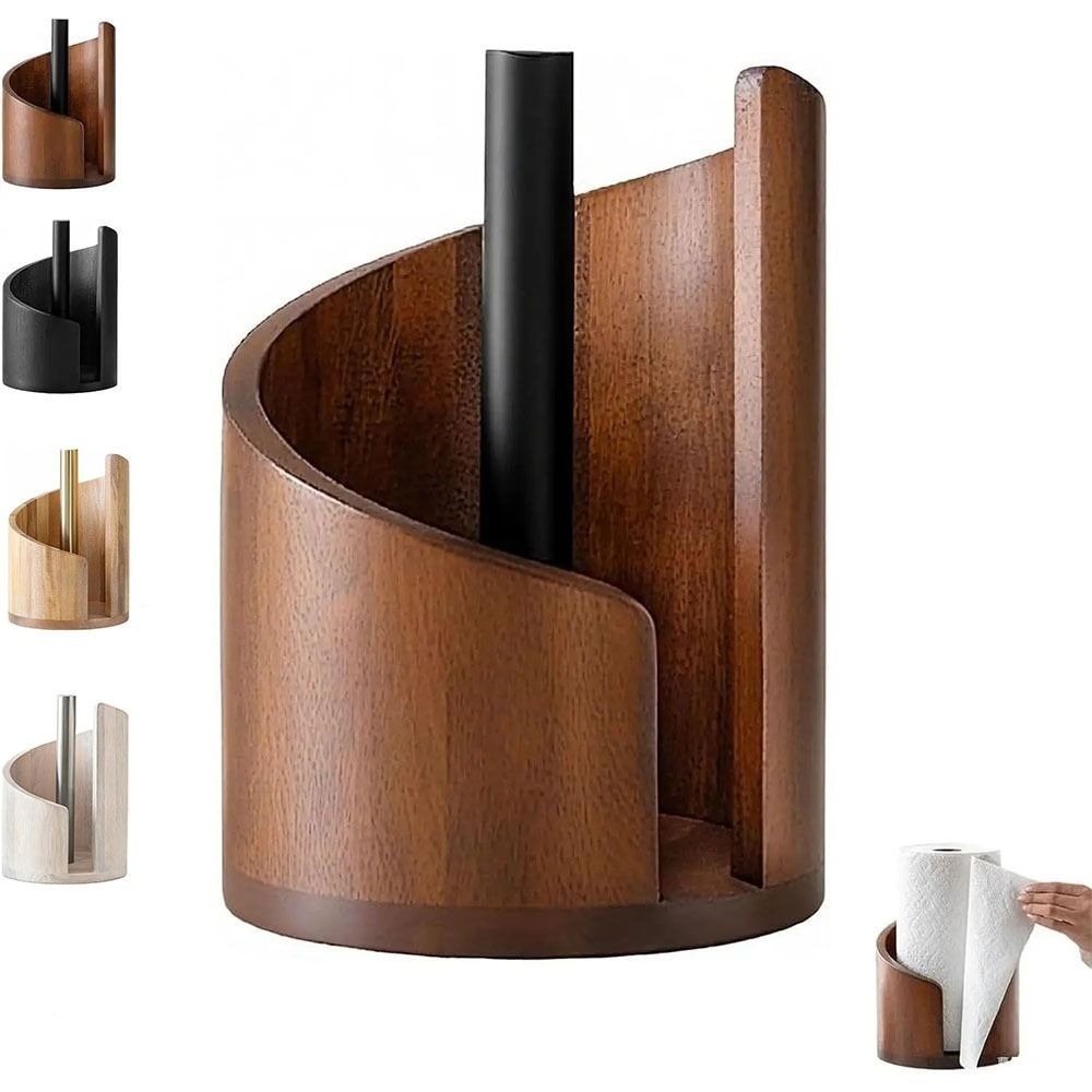 Portarotolo da cucina in legno - Kitchen Baking Paper Holder recensione e prezzo