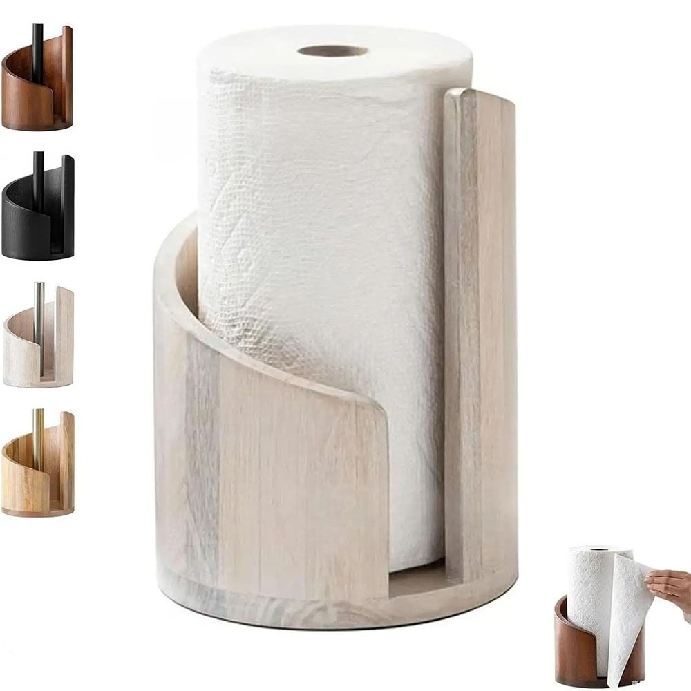 Portarotolo da cucina in legno - Kitchen Baking Paper Holder recensione e prezzo