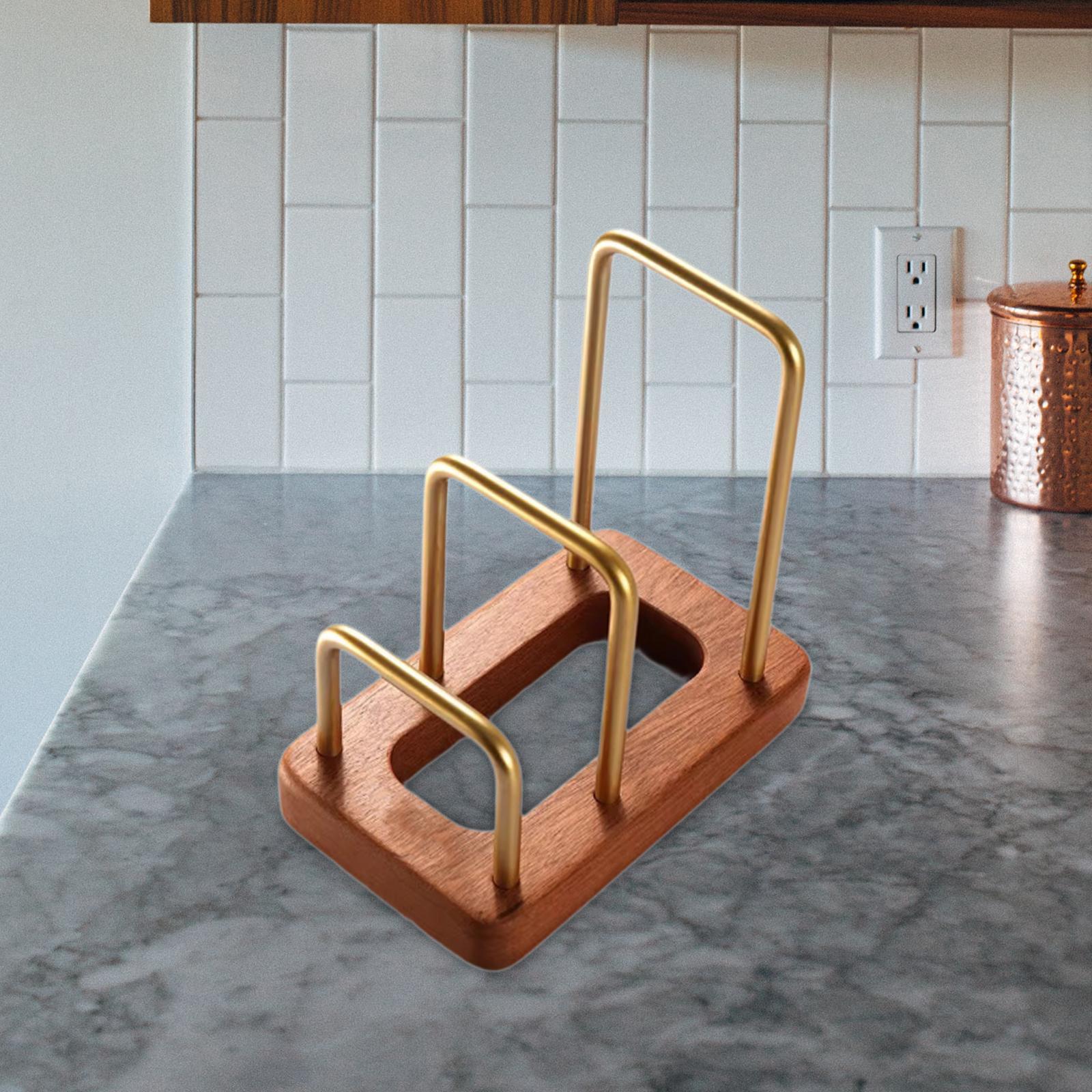 Porta taglieri e coperchi, org - Kitchen Cabinet Baking Sheet Organizer recensione e prezzo