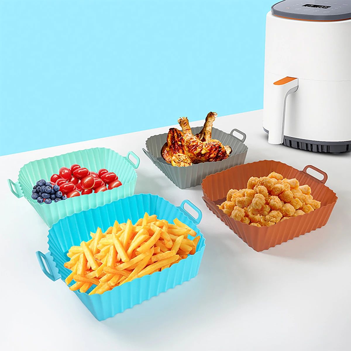 Stampo in silicone per friggit - Kitchen Oven Baking Pans recensione e prezzo
